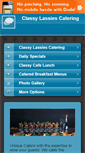 Mobile Screenshot of classylassiescatering.com